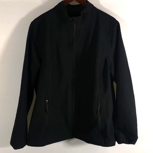 Women's Athletic Works Black Spring Coat, Black Size 2X Excellent Used Condition